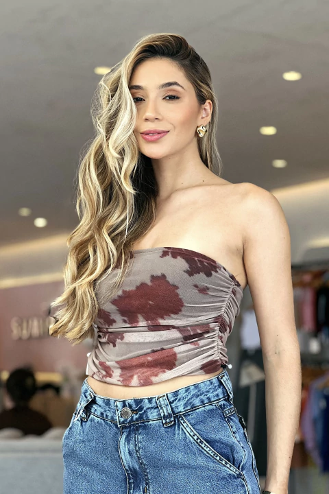 Top em Tule - comprar online