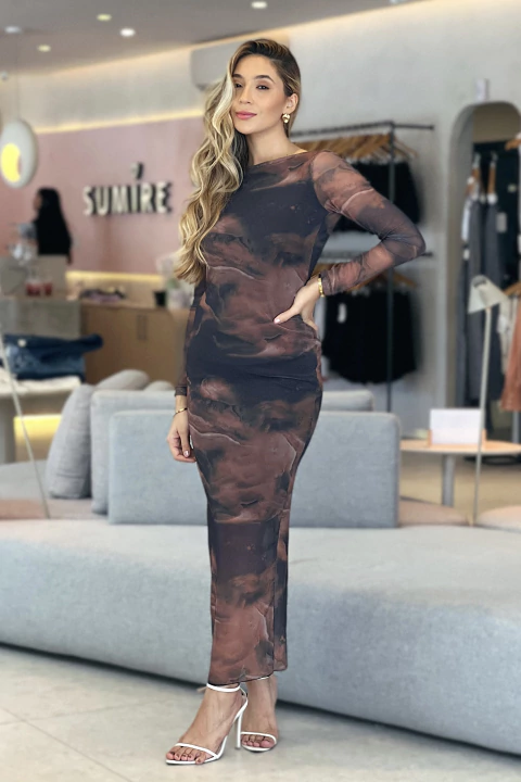 Vestido Costa Nua Tule - comprar online