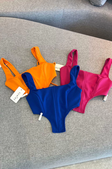 Cropped Corset Alça - comprar online