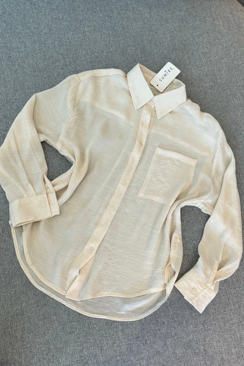 Camisa Social C/ Bolso - comprar online