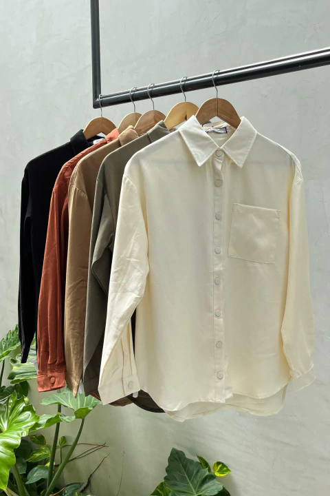 Camisa M/L Bolso - comprar online