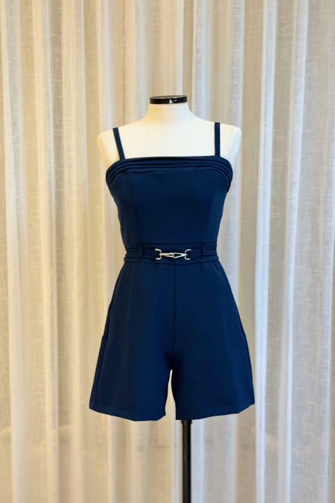 Macaquinho Cinto Franzido - comprar online