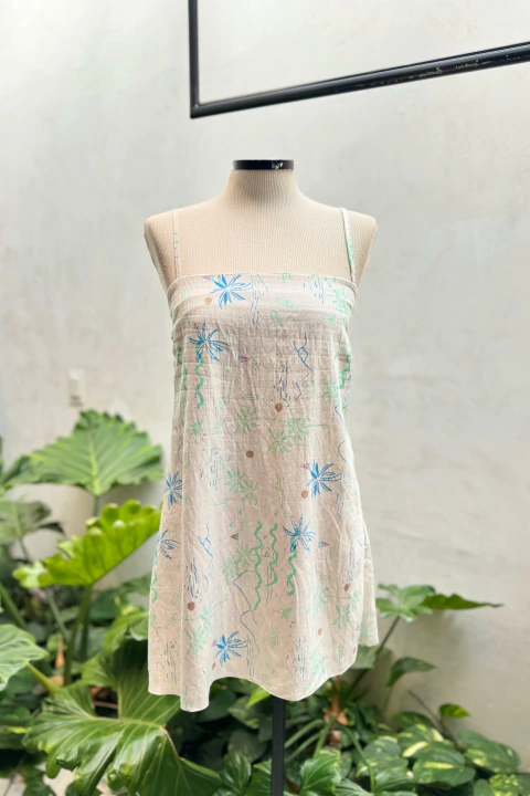 Vestido Alça Estampado - comprar online
