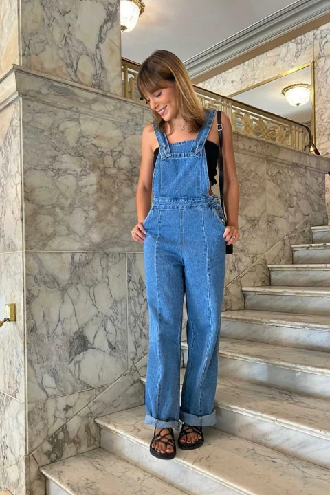 Jardineira Jeans - comprar online