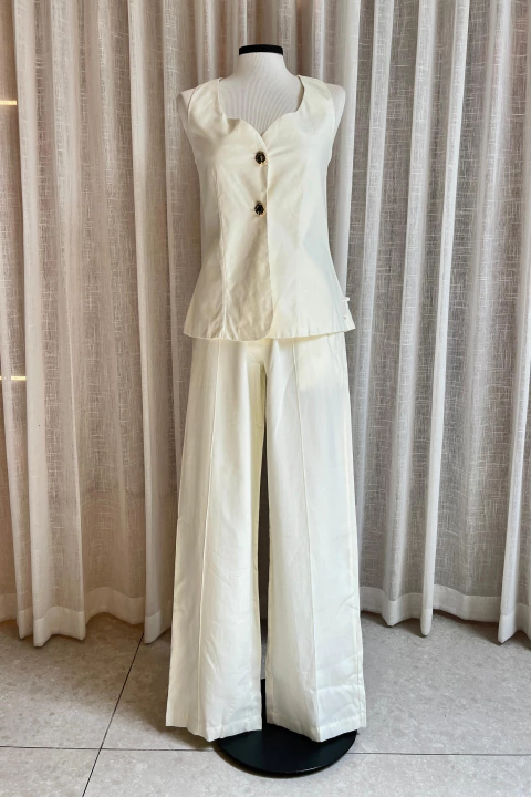 Conjunto Colete Alongado Asaid - comprar online