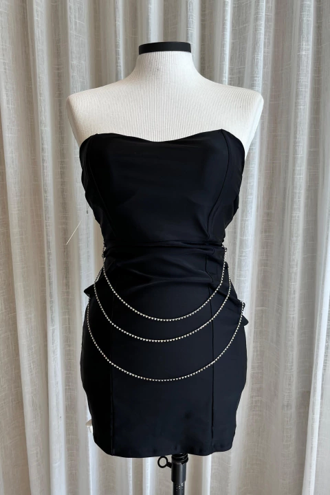 Vestido Curto TQC Cortina Strass - comprar online