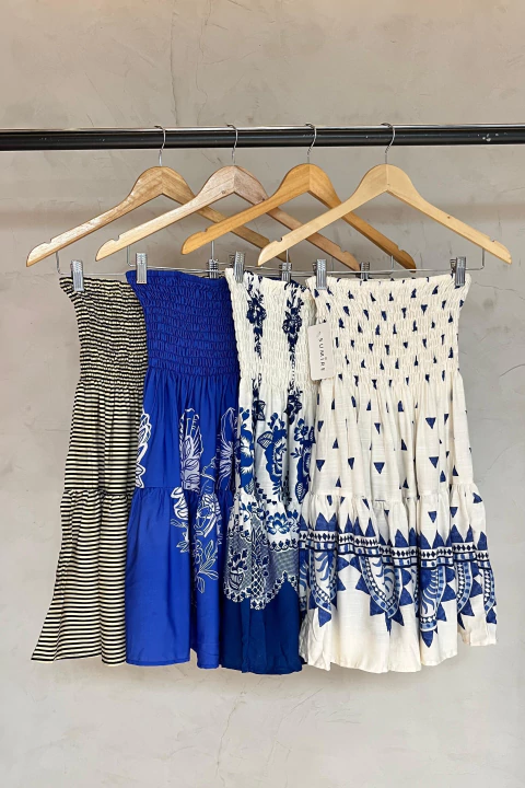 Vestido Lastex Vivi Estampado - comprar online