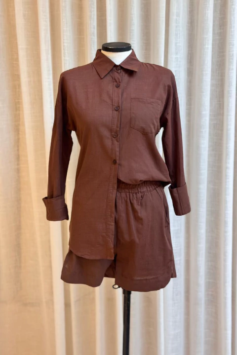 Conjunto Camisa Algodão + Short - comprar online