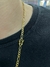 CORRENTE 3 em 1 (4mm) - 28g - 60 cm - Banhado em ouro 18k - comprar online