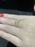 ANEL CRAVEJADO COM PONTO QUADRADO EM ZIRCONIA - Banhado em ouro 18k