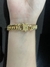 Pulseira ello duplo 10 mm 18 cm banhado a ouro 18k - comprar online