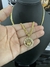 PINGENTE MEDALHA CRAVEJADA VAZADA COM COROA - PEQUENO - Banhado em ouro 18k