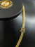 Corrente Grumet Escamada 6mm 60cm banhada a ouro 18k - comprar online