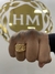 Anel JESUS COM DETALHES DE PEDRA DE ZIRCONIA banhado em ouro 18k
