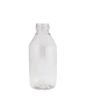 5 Envase Plástico Transparente con Tapa metálica x 250 cc