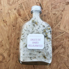 Sales de Baño Detox o Relax Envoltorio petaca vidrio ** en internet