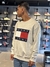 MOLETOM CARECA TOMMY JEANS BANDEIRA MESCLA - Euphoria Store