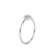 Anel Ouro Branco 18k e 10 pontos de Diamantes - comprar online
