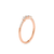Anel Ouro Rosé 18k e 16 pontos de Diamantes - comprar online