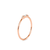 Anel Ouro Rosé 18k e 7 pontos de Diamantes - comprar online
