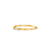 Anel Ouro Amarelo 18k e 7 pontos de Diamantes na internet