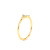 Anel Ouro Amarelo 18k e 15 pontos de Diamantes - comprar online
