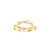 Anel Suíça Ouro Amarelo 18k e 25 pontos de Diamantes