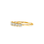 Anel Ouro Amarelo 18k e 23 pontos de Diamantes na internet