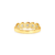 Anel Ouro Amarelo 18k e 45 pontos de Diamantes - CASA SÃO PAULO