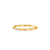 Anel Ouro Amarelo 18k e 3 pontos de Diamantes na internet