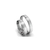 Alianças de Casamento Grécia Ouro Branco 18k 4mm Fosca e Polida - comprar online