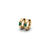 Argolinha Ouro Amarelo 18k e Esmeraldas - comprar online