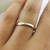 Alianças de Casamento em Ouro 18k Abaulada Clássica Meia Cana Anatômica 2.4mm - loja online