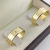 Alianças de Casamento em Ouro 18k Reta 6mm