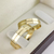 Alianças de Casamento em Ouro 18k Tradicional Reta Semi Anatômica 4mm na internet