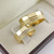 Alianças de Casamento em Ouro 18k Reta Semi Anatômica 7mm Frisos Foscos e Diamantes na internet
