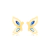 Brinco de Ouro 18K Encanto Azul - comprar online