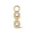 Pingente Charm Elos em Ouro 18k e Diamantes - comprar online