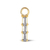 Pingente Charm Baguetes em Ouro 18k e Diamantes - comprar online