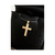 Pingente Masculino Cruz Corda de Ouro 18k e Diamantes - comprar online