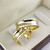 Alianças de Casamento em Ouro 18k Semi Anatômica 6mm - comprar online