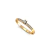 Anel Solitário Ouro Amarelo 18k e 15 Pontos de Diamantes - Love - comprar online