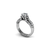 Anel Red Carpet Solitário Ouro Branco 18K e 1 Quilate de Diamantes