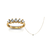 Meia Aliança Ouro 18k e 50 pontos de Diamantes Helô + Colar Ponto de Luz Ouro Diamante de 10 Pontos - Seleção 12