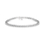 Pulseira Riviera De Ouro Branco 18k e 78 pontos de Diamantes