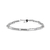 Pulseira Riviera De Ouro Branco 18k e 1 Quilate de Diamantes
