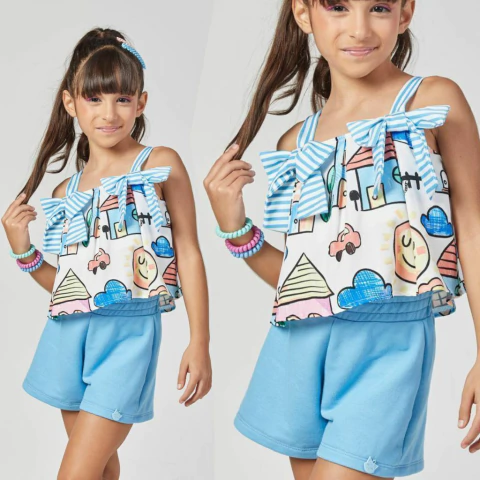 Conjunto Infantil Casinha Mylu