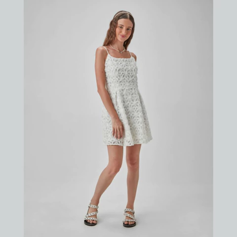 Vestido Infantil em Tule Fitado Two In