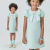 Vestido Infantil Piquet Gola Laço Beaba