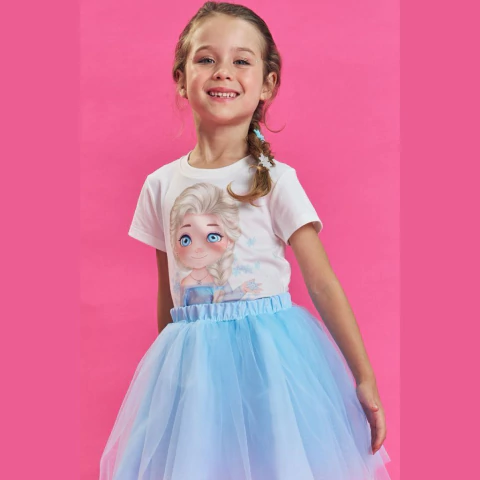 Fantasia Elza Frozen Kukiê